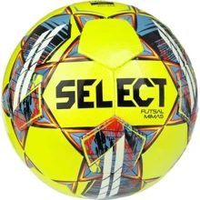 Мяч для игры SELECT Futsal Mimas (FIFA Basic) v22 футзальный Желто-белый Уни 4 (105343-372): Вид Футзальные