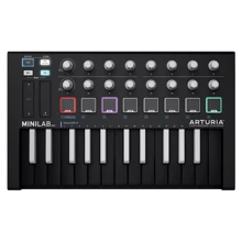 MIDI-клавиатура Arturia Minilab MKII Inverted: Механика Динамическая