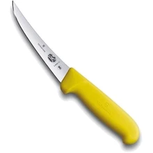 Кухонний ніж Victorinox Fibrox Boning 12см з жовтий. ручкою (5.6608.12): Лезо нержавіюча сталь