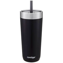 Термостакан из нержавеющей стали герметичный с трубочкой Contigo Luxe Insulated 532 мл Licorice: Тип Термостакан
