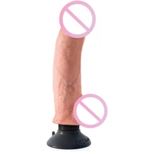 Вибратор Vibrating King Cock 9 with Balls, 20.7x5.7 см: Для кого Унисекс