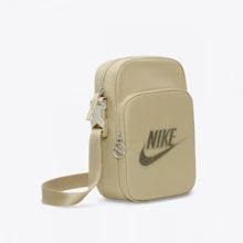 Сумка на плечо Nike Heritage Crossbody - Mtlc M 4L хаки Уни 18x7.5x23 см (FB3041-276): Цвет зеленый