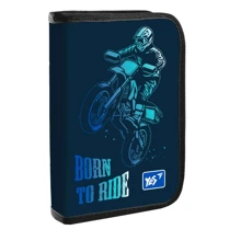 Пенал твердый YES одинарный с клапаном HP-03 Born to Ride (533420): Год выпуска коллекции 2023