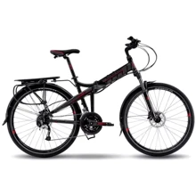 Велосипед VNC 2023' 26" TerraWay A5 FS V8A5S-2642-BR 42см (1841) black (shiny)/red (matt): Материал рамы Алюминий