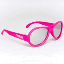 Дитячі сонцезахисні окуляри Babiators Aces Popstar Pink Mirrored Lenses (7-14 років): Стать Для дітей