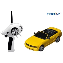 Автомодель р/у 1:28 Firelap IW02M-A Ford Mustang 2WD (желтый): Класс Дрифт