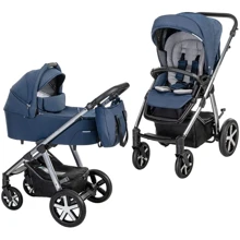 Универсальная коляска 2 в 1 Baby Design Husky NR 103 NAVY: Тип коляски универсальная коляска (2-в-1)