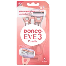 Dorco EVE Женский одноразовый станок 3 лезвия 3 шт.: Вид Бритвенные станки