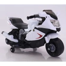 Электромотоцикл T-7215 WHITE 6V4AH мотор 1x12W размер 86x44x52: Вид мотоцикл