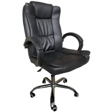 Кресло офисное Bonro B-607 черное (4230012): Тип для руководителей