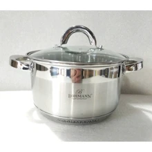 Кастрюля Bohmann 22 см 5 л (0715-22-BH): Тип Традиционная