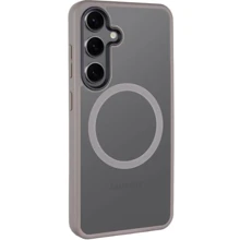 Чехол для телефонов Mobile Case TPU+PC Metal Buttons with MagSafe Colorful Grey for Samsung S926 Galaxy S24 Plus: undefined undefined