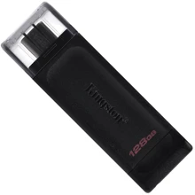 USB-флешка Kingston 128GB DataTraveler 70 Type-C (DT70 / 128GB): Стандарт USB USB Type-C