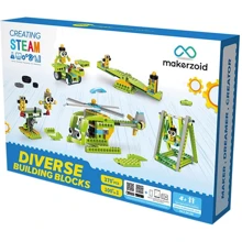 Конструктор Makerzoid Diverse Building Blocks (MKZ-BK-DB): Виробник Makerzoid