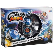 Дзига з пусковим пристроєм Auldey Infinity Nado Серія Спліт Shadow Shark та Delver Mec (YW624602): Виробник Auldey