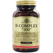 Solgar B-Complex "100" 100 Tablets: Тип Витамин B