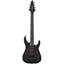 Електрогітара Jackson JS22Q-7 DKA Dinky Arch Top HT Transparent Black Burst: Тип Електрогітара