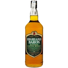 Виски Highland Baron Blended Scotch 40% 1 л (FSH_5016840902614): Объем, л 1