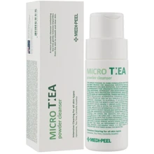 Medi-Peel Micro Tea Powder Cleanser Глубоко очищающая энзимная пудра с чайным деревом 70g: Время применения Универсальный