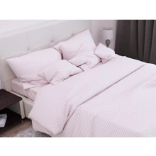 Комплект наволочок SoundSleep Stripe Flour сатин-страйп 70х70см 2шт (93165914): Тип наволочка