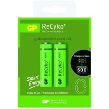Gp AA 100AAHCE-2GB2 ReCyko+ Smart Energy R6 1000 mAh * 2 (NiMn) (100AAHCE / 4891199145421): undefined undefined
