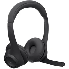 Наушники Logitech Zone 305 Black (981-001458): Тип конструкции накладные
