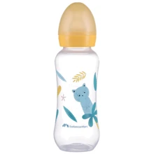 Бутылочка для кормления Bebe Confort PP Little Buddies с силиконовой пустышкой 240ml (3102202080): Материал пластик
