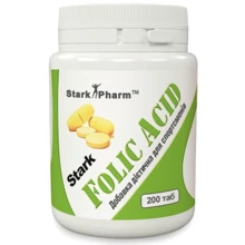 Stark Pharm Folic Acid 200 tabs: Форма выпуска Таблетки
