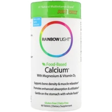 Rainbow Light Calcium with Magnesium & Vitamin D3 Кальций, Магний и Витамин D3 90 таблеток: Тип Комплексные