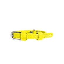 Ошейник Collar Glamour без украшений 9 мм 18-21 см желтый (2032008000001): Производитель Collar