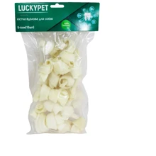 Ласощі Lucky Pet Кістка вузлова №1 5-6 см 15 шт (552068): Виробник Lucky Pet