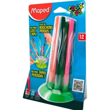 Фломастери Color Peps Jungle Innovation (12 шт.), Maped: Тип змиваються