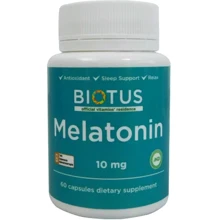 Biotus Melatonin 10 mg Мелатонин 60 Капсул: Форма выпуска Капсулы