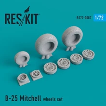 Набор ResKit Смоляные колеса для самолета North American B-25 "Mitchell" (RS72-0087): Производитель RESKIT