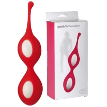 Вагінальні кульки StRubber Minds Of Love TrainBalls Beeze Duo Red: Для кого Для жінок