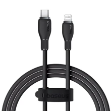 Кабель Baseus Cable USB-C to Lightning Pudding Series Fast Charging Cable 20W 1.2m Black (P10355701111-00): Тип USB-C - Lightning