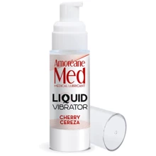 Лубрикант с эффектом вибрации Amoreane Med Liquid Vibrator Cherry, 30 мл: Для кого Унисекс