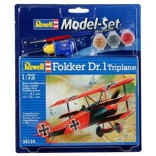 Набор Revell (1:72) Самолет Fokker DR.1 Triplane (64116): Производитель Revell
