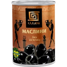Маслини без кісточки Ellada 420 г (5202152520114): Вага нетто 420 г