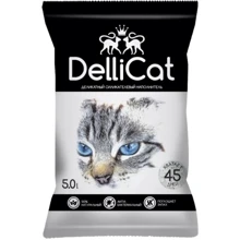 Наповнювач DelliCat Black силікагелевий для котячого туалету без аромату 5.0л/6 (SGL023): Вид Силикагелевый