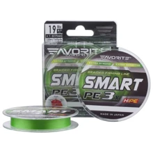 Favorite Smart PE 3x 150м, #0.15/0.066мм, 1.2кг, light green (1693.10.60): Тип Шнур