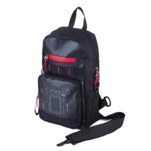 Чоловіча сумка-слінг Troika CROSS BAG чорна (SBG30/BK): Стать Мужской
