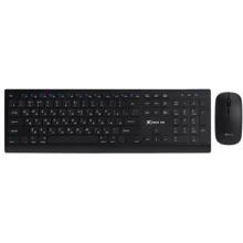Комплект беспроводной Xtrike ME MK-208W Wireless UA Black (MK-208WUA): Назначение Для ПК