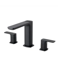 Смеситель для раковины Lefton Widespread 2-handle Bathroom Faucet with Temperature Display-BFWS2402 Matt Black: Назначение Для раковины