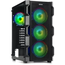 Корпус QUBE CORSAIR ARGB Black (CORSAIR_FMNU3): Форм-фактор материнської плати ATX/MicroATX/Mini-ITX