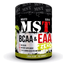 Аминокислота для спорта MST Nutrition BCAA & EAA Zero 520 g /40 servings/ Mojito: Вкус Мохито