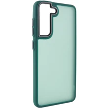 Аксессуар для смартфона Epik TPU+PC Lyon Frosted Case Green for Samsung G990 Galaxy S21 FE: Совместимость Samsung G990 Galaxy S21 FE