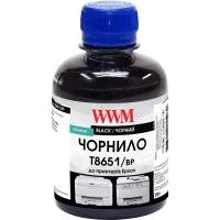 Чернила WWM Epson WorkForce Pro WF-M5690/WF-M5190 200г Black pigm. (T8651/BP): Цвет Black