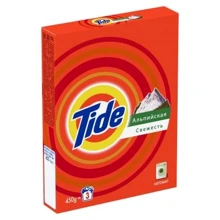 Стиральный порошок Tide автомат Альпийская свежесть 450 г: Вид стирки Автоматическая