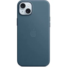 Чехол для iPhone Apple iPhone 15 Plus FineWoven Case with MagSafe - Pacific Blue (MT4D3ZM/A): Цвет синий